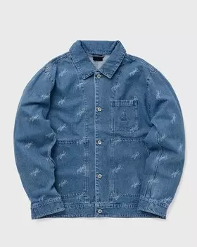Куртка Jordan Flight Heritage Denim Jacket, цвет blue grey