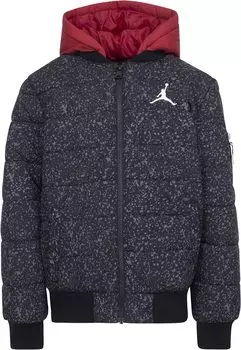 Куртка Jordan Hooded Padded Bomber Jacket, черный