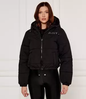Куртка Juicy Couture MARGIE PUFFER Cropped Fit, черный