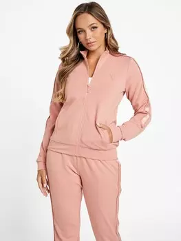 Куртка Julissa на молнии во всю длину Guess Factory, цвет Satin Rose