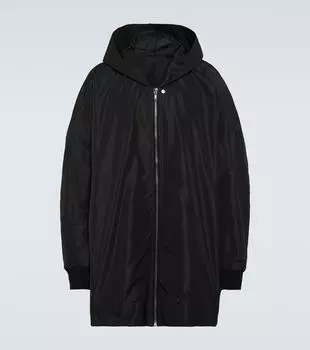 Куртка jumbo peter с капюшоном Rick Owens, черный