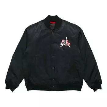 Куртка jumpman classics athleisure casual sports stay warm jacket black Air Jordan, черный