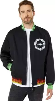 Куртка Just Cavalli Gothic Logo Bomber, черный