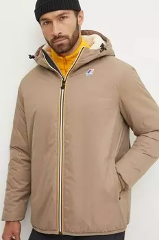 Куртка K-way, коричневый