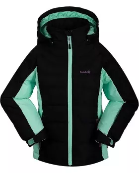 Куртка Kamik Kids Aayla Synthetic Down Jacket, цвет Black/Cabbage