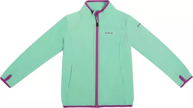Куртка Kamik Kids Linnea Fleece Jacket (Toddler/Little Kids/Big Kids), цвет Cabbage/Orchid