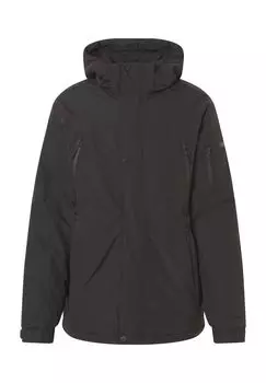 Куртка, капюшон, воротник стойка, мужская Globetrotter, черный