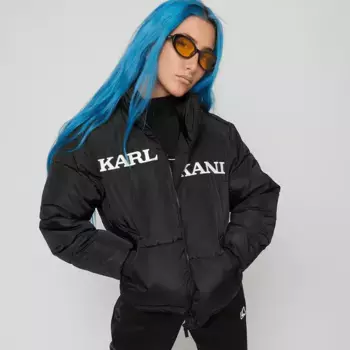 Куртка Karl Kani Retro Essential Puffer Jacket, черный