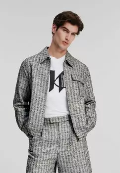 Куртка KARL LAGERFELD БУКЛЬ, цвет black white