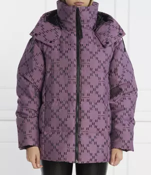 Куртка Karl Lagerfeld diamond Oversize fit, фиолетовый