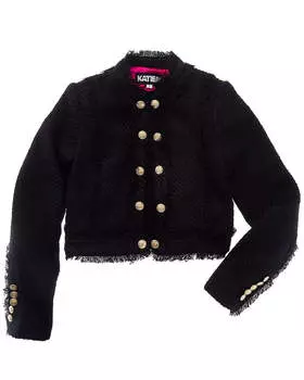 Куртка KatieJnyc Samantha букле, черный