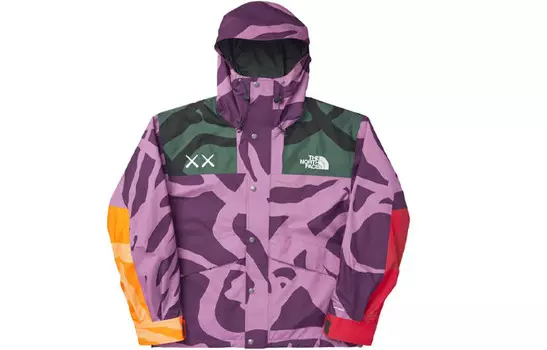 Куртка Kaws X 1986 Series Outdoor унисекс фиолетовая The North Face, фиолетовый