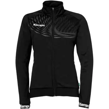Куртка Kempa Wave 26 Poly Tracksuit, черный