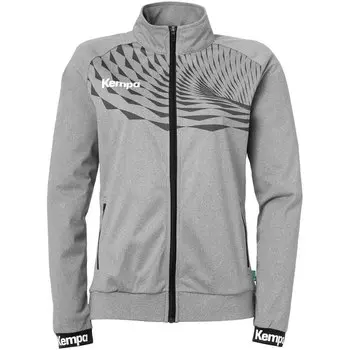 Куртка Kempa Wave 26 Poly Tracksuit, серый