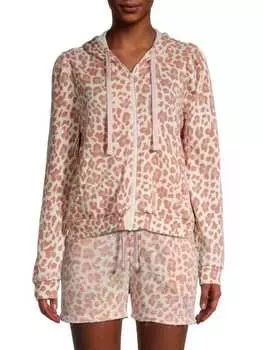 Куртка Kensie на молнии с пышными рукавами, розовый