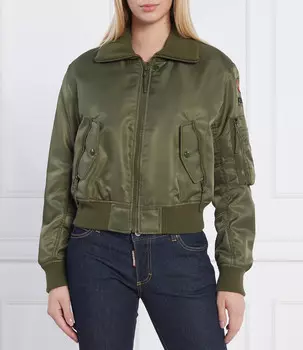 Куртка Kenzo regular fit, зеленый