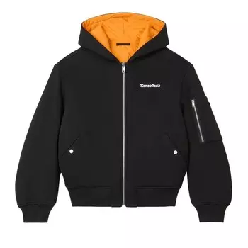 Куртка Kenzo Verdy Embroidered Bomber Jacket Black, черный