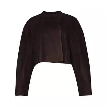 Куртка Khaite Garothy Jacket, цвет Dark Brown