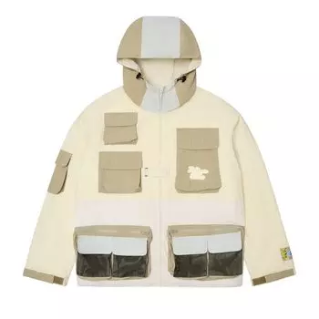 Куртка KidSuper 10 Pocket Tech Jacket 'Cream', кремовый