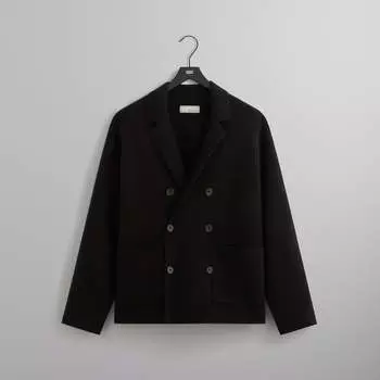 Куртка &Kin Cashmere Raya Double Breasted Blazer -Black, черный
