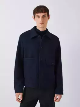 Куртка Kin Wool Blend Asymmetric Pocket Boucle