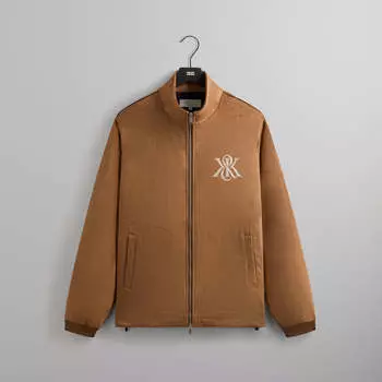 Куртка Kith Bonded Microsuede Ali Track Jacket, цвет Mesa