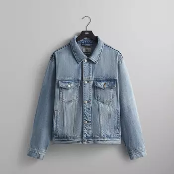 Куртка Kith Centre Denim Jacket, цвет Light Indigo