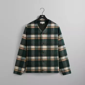 Куртка Kith Double Faced Wool Jonah Liner, цвет Chronicle