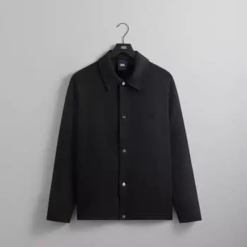 Куртка Kith Double Weave Coaches Jacket, черный