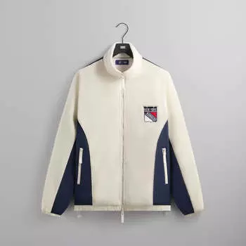 Куртка Kith for the New York Rangers Polar Fleece Full Zip, цвет Sandrift