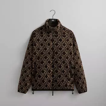 Куртка Kith Pinehurst Sherpa Full Zip, цвет Kindling