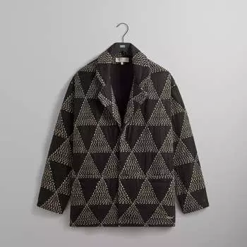 Куртка Kith Quilt Stitch Alfie Jacket, черный