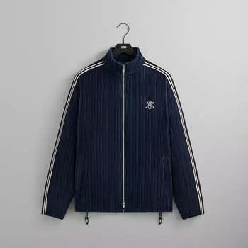 Куртка Kith Velvet Cord Ali Track Jacket, черный