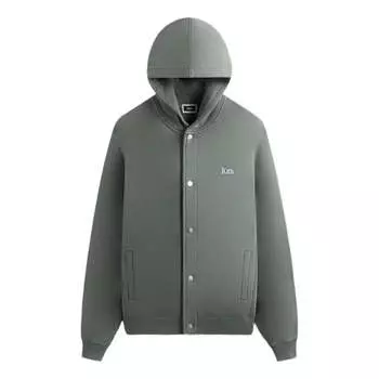 Куртка KITH Williams VI Hoodie 'Court', зеленый