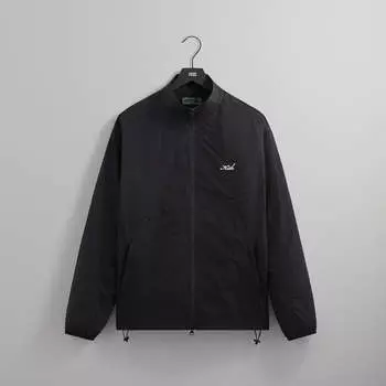 Куртка Kith Wrinkle Nylon Windsor Panelled Track Jacket, черный