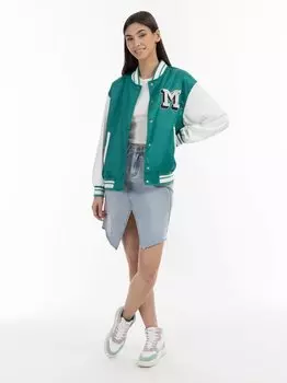 Куртка колледжа Mymo, зеленый