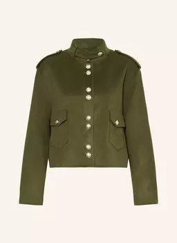 Куртка-Коробка Maje, зеленый