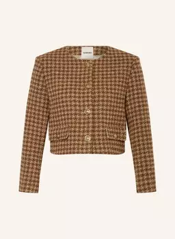 Куртка-Коробка Sandro, коричневый