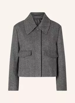 Куртка-коробка SELECTED, темно-серый