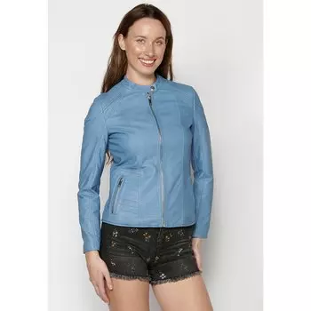 Куртка Koroshi 2312JA03 Leather, синий