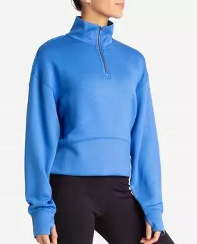 Куртка-корсет Scuba Corset Half Zip в цвете Palace Blue Danskin