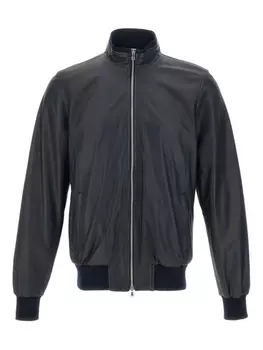 Куртка кожаная Барба Barba, черный