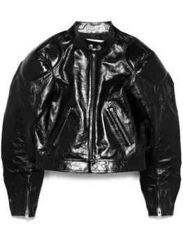 Куртка кожаная Vaquera, черный