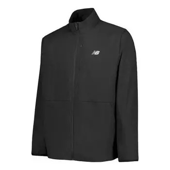 Куртка куртка из эластичной ткани New Balance, черный