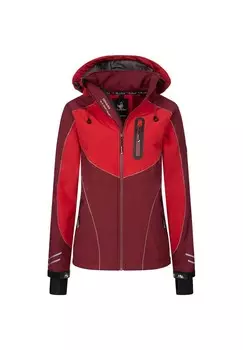 Куртка куртка из софтшелла Rock Creek, винно-красный