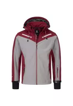 Куртка куртка из софтшелла Rock Creek, винно-красный