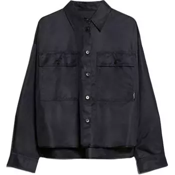 Куртка-куртка-рубашка Weekend Max Mara с длинным рукавом и карманом-клапаном WEEKEND MaxMara, синий