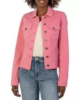 Куртка KUT from the Kloth Kara - No Wst With Frayed Hem, цвет Blush Pink