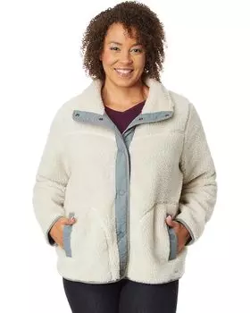 Куртка L.L.Bean Plus Size Bean's Sherpa Fleece, цвет Soapstone