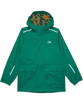 Куртка L.L.Bean Puddle Stomper Lined Rain Jacket, цвет Emerald Spruce